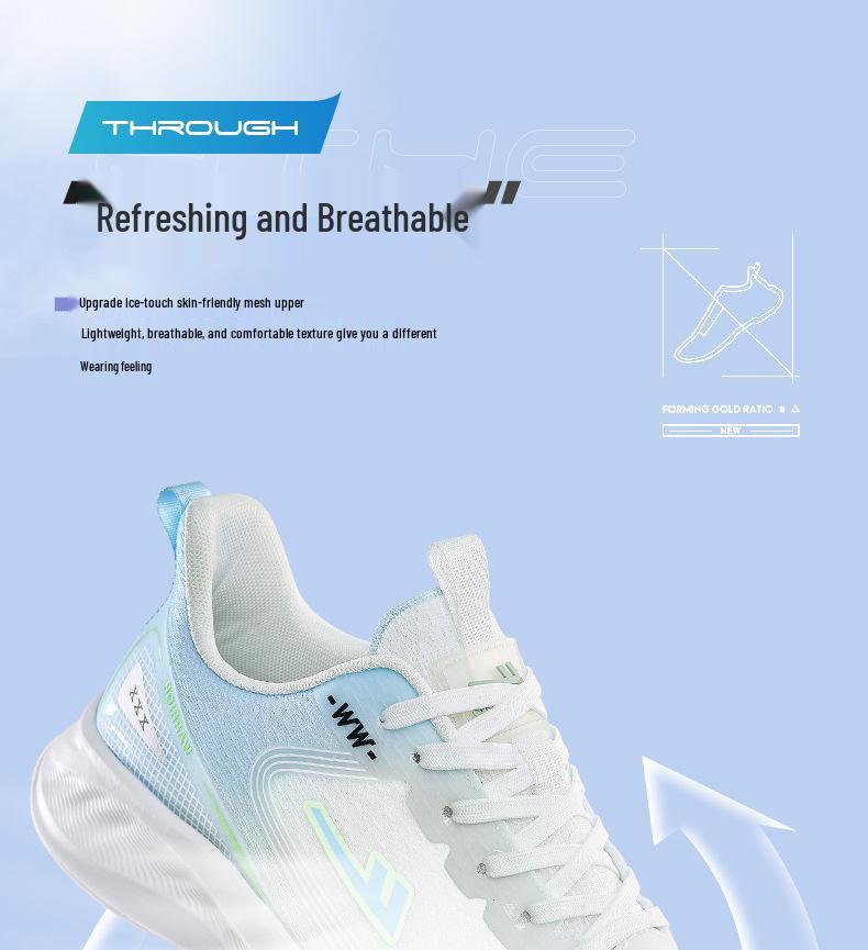 Warrior Men's 2024 Shock Absorbing Soft Sole Running Shoes - Summer Casual and Sports Edition for Couples