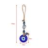 Eye Car Ornaments Evil Blue Eye Pendant Twine Drop Pendant Interior Accessories Car Key Pendants