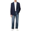 Emporio Armani Solid Color Button-Down Slim Fit Long Sleeve Shirt Men shirts White 8N1CD4-1NB1Z-0100