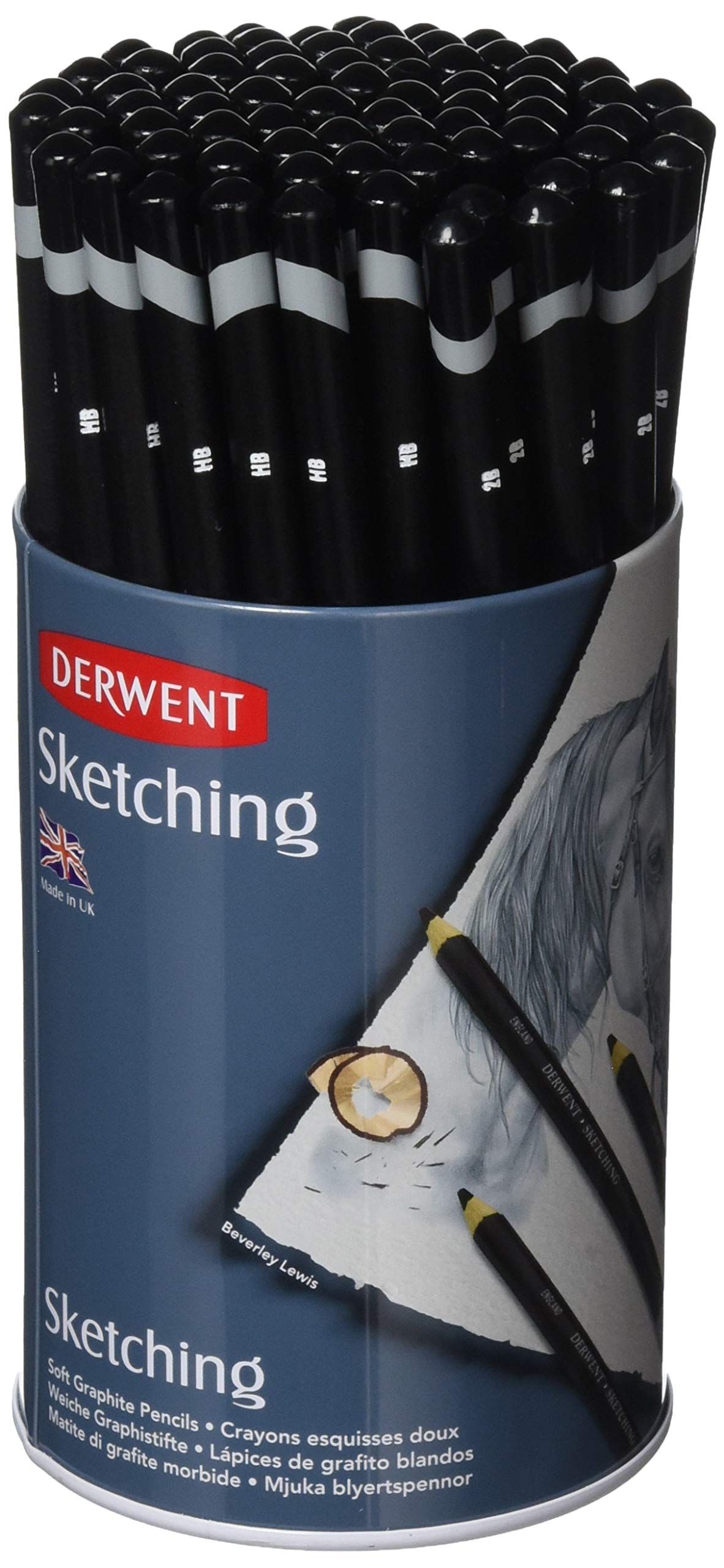 

Derwent Colored Pencil Sketching Pencil Round Tab 72 Pieces 34345