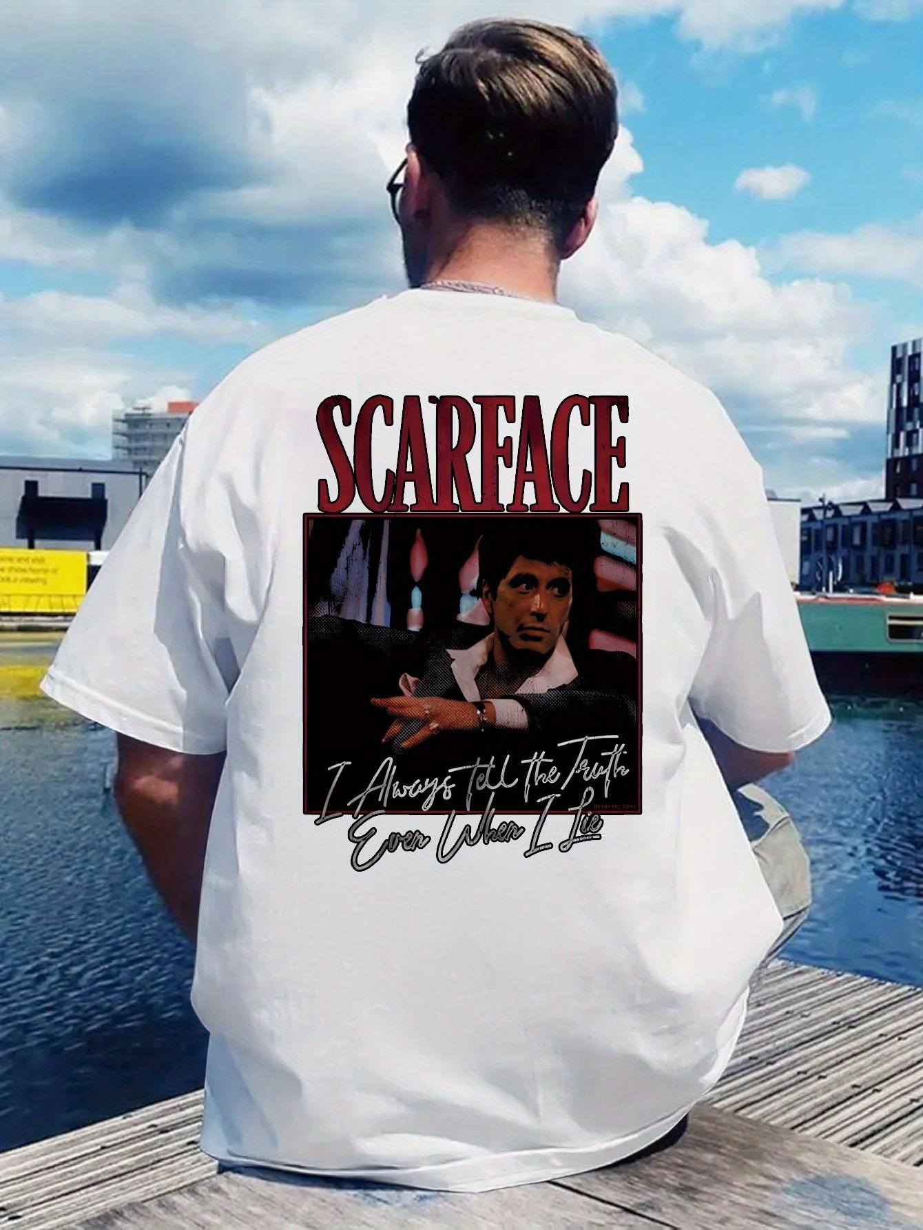 Scarface Graphic T-shirt - I Always Tell the Truth Design L