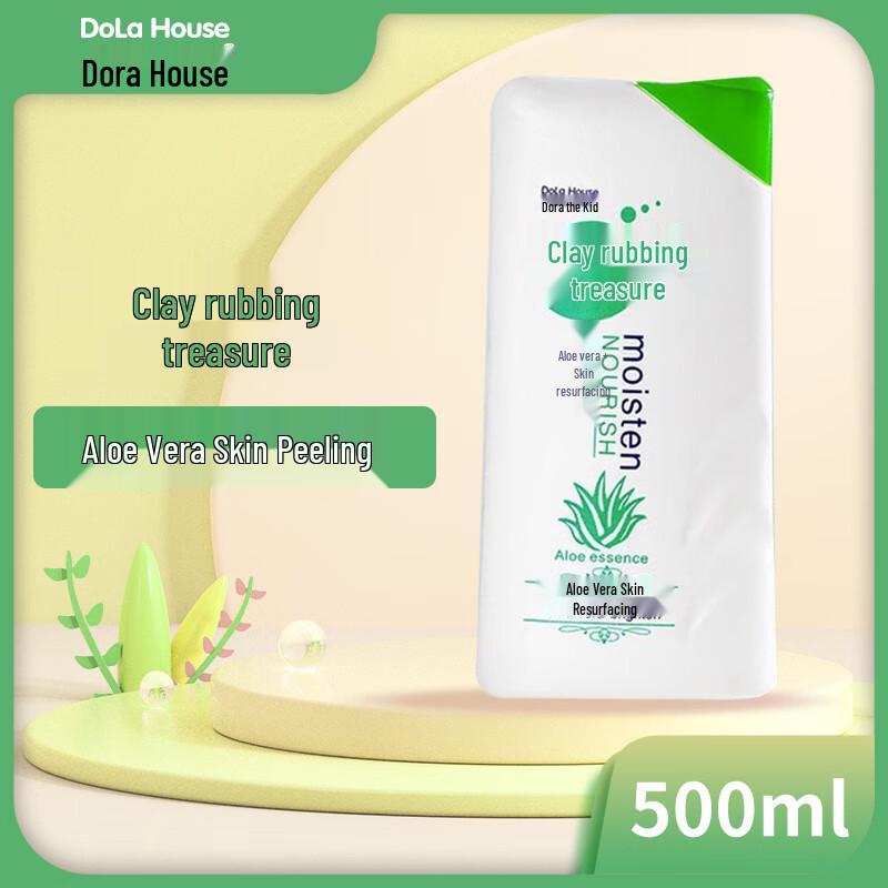 Dora s Cabin Aloe Vera Exfoliating Shower Gel