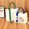 Eco-friendly Customizable Canvas & Jute Tote with Logo, 3D Lamination, and Zipper Options