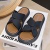 New platform slippers women's summer out wear versatile cross fashion beach casual slippers