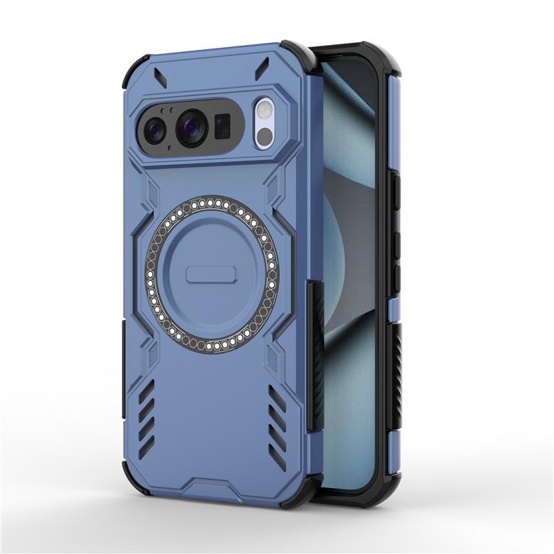 Cross-border Application Google Pixel 10Pro Butterfly Armor Magnetic Mobile Phone Case Pixel 10 Heat Dissipation and Anti-drop Protective Case