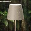 Hotel Schnurlose USB Aufladbare Tisch Lampe Poldina Wasserdichte Touch Schalter Tisch Lampe für Schlafzimmer Hotel Wohnzimmer Restaurant