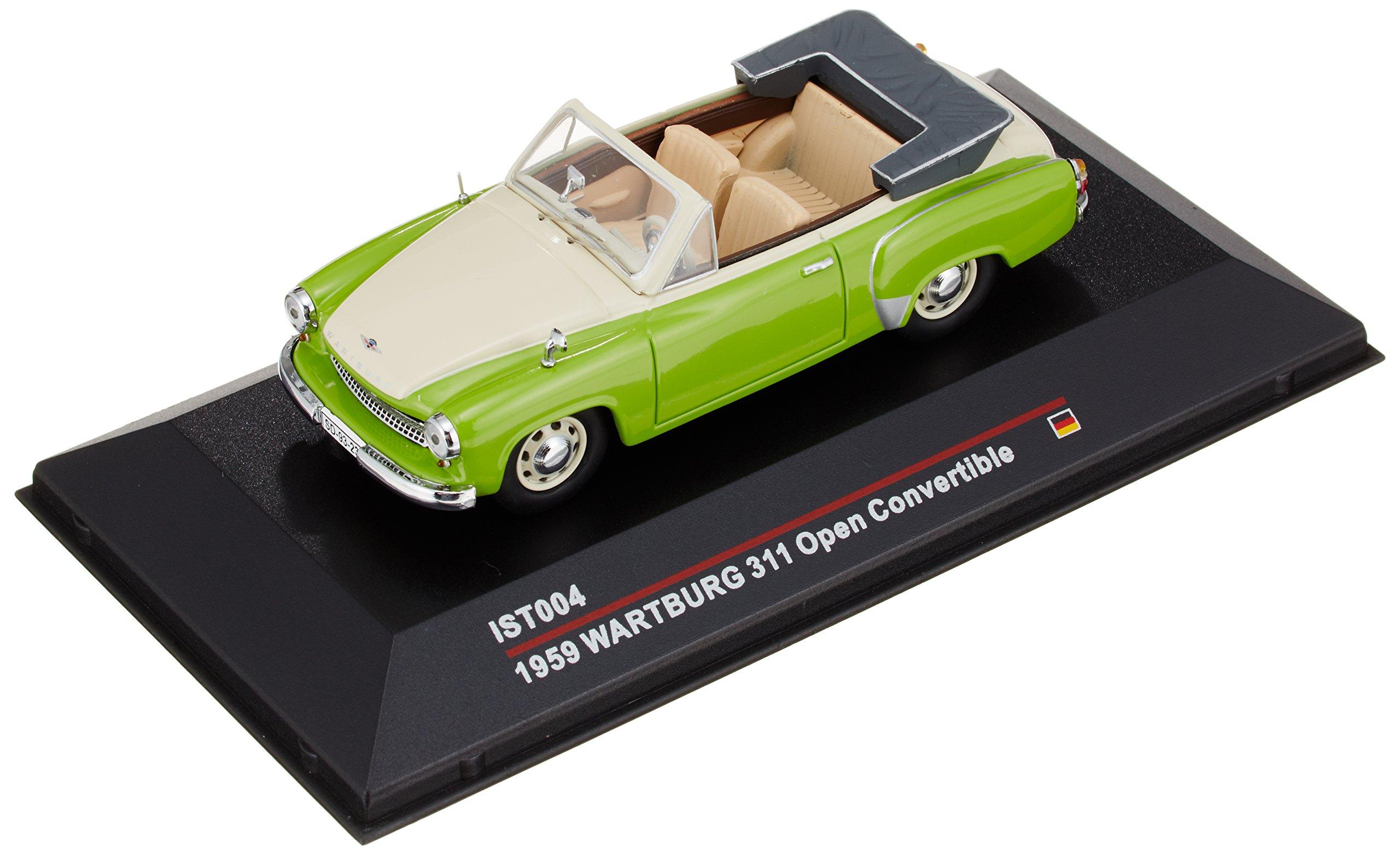 

Ixo scale Woutburg 311 Cabrio 59 Finished Product 1/43 Green/White (IST004) зелёный