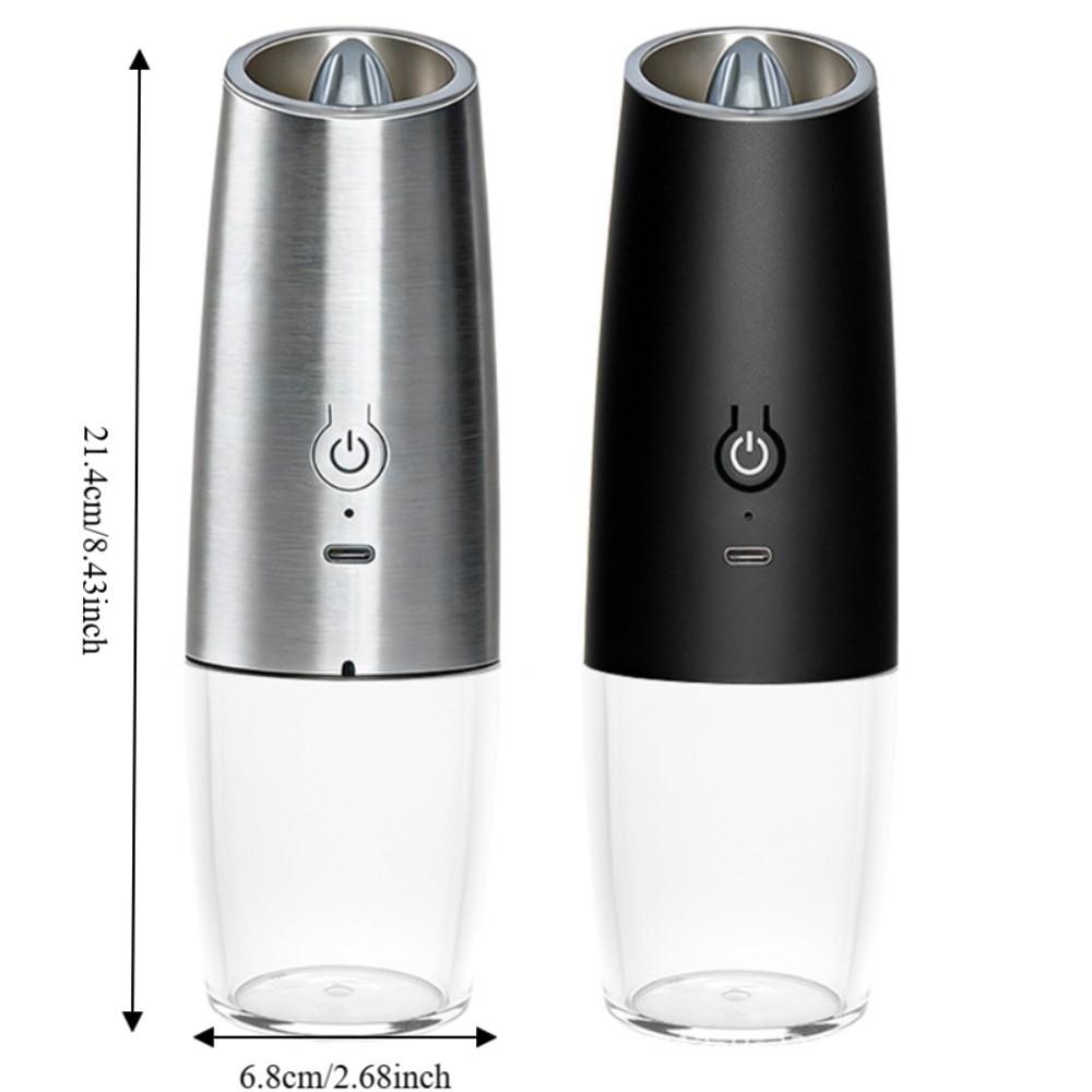 Rechargeable Electric Salt and Pepper Grinder Ceramic Grinding Core Spices Grinder Restaurant