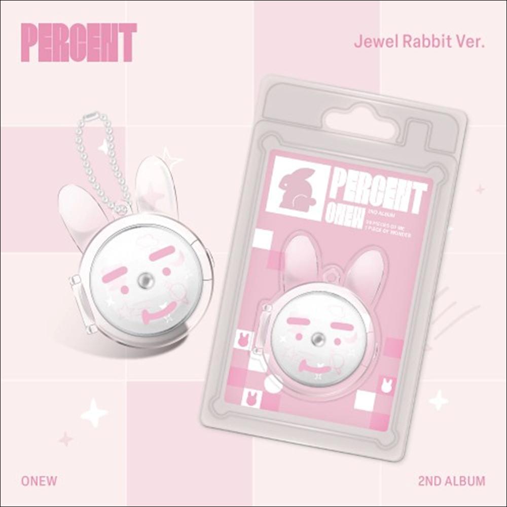 ONEW (SHINee) - PERCENT Jewel Rabbit Ver. 2nd Album