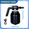 Electric Car Foam Sprayer Spray Bottle Cordless Portable 2000 ml Handheld for Washing