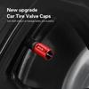 4Pcs Metal Tire Valve Caps Car Dust Proof Cap Accessories For BYD Yuan I3 S7 G3 M6 L3 D1 S6 F0 E5 E2 E1 E3 E9 S8 Ea1 Dmi 2din G6