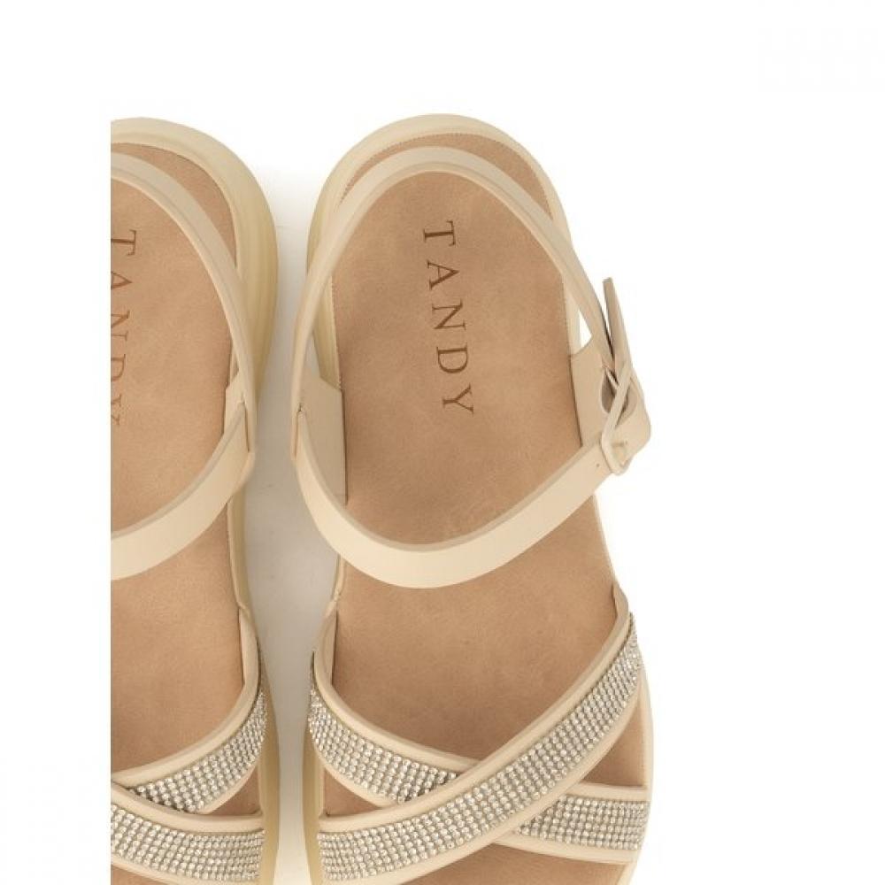 Tandy Women S caSual SandalS Ivory J1570v