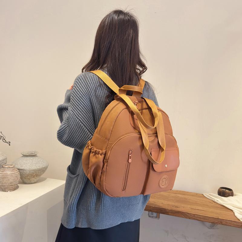 Schoolbag Wholesale Ladies Multifunctional Large Capacity Lightweight Backpack Travel Shoulder Handheld Wet and Dry Separation Backpack