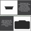 652F Rear Saddlebag Trunk Sticker Decal Top Hard for Case Box Luggage Cushion Backrest Pad Fit for R1200GS F800GS 700GS Adven