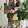 Darling Souvenir Made With Love Home Sweet Home Personalized Wood Ornament Housewarming Gift Christmas Tree Decoration Pack of