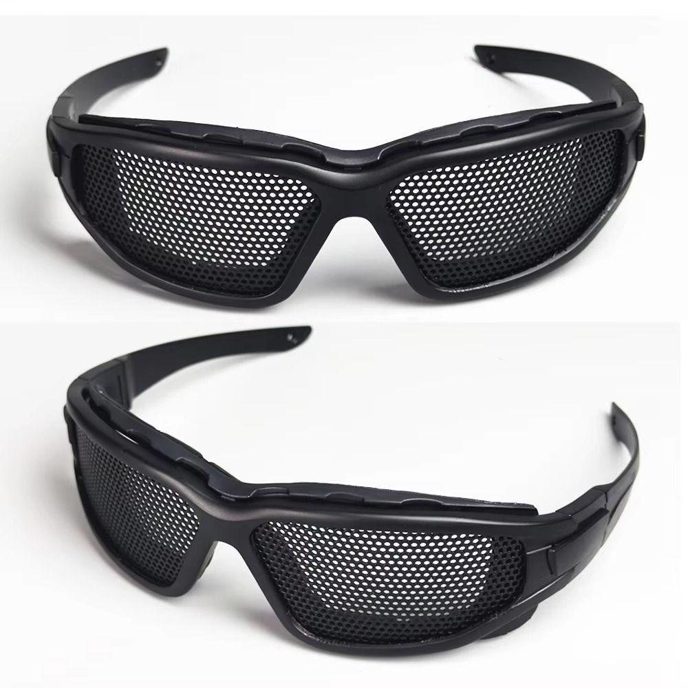 

Eyesight Improvement Safety Goggles Portable Pin Hole Glasses Pruning Wire Mesh Fluted Mesh