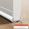 PVC Flexible Door Bottom Sealing Strip Door Gap Soundproofing Wind and Dust Proof Weather Strip Under Door Draft Stopper Tape