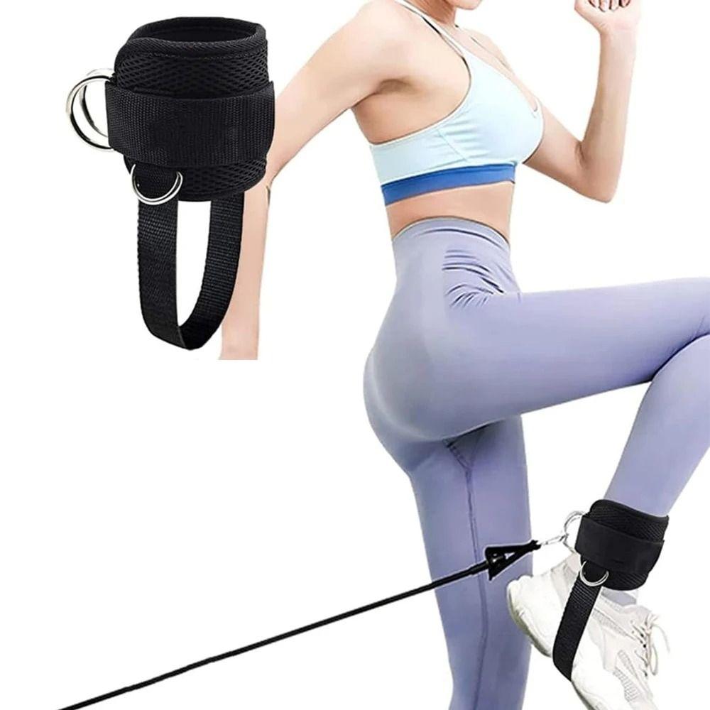 Buttocks Shaping Fitness Ankle Buckle Hand Thigh Exercises with Foot Straps Ankle Strap Leg Cuffs Comfortable Padded