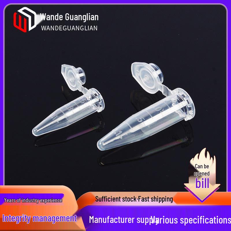 

Sterile 1.5ml Bullet-Shaped Conical Bottom Centrifuge Tubes, 500 pcs/bag