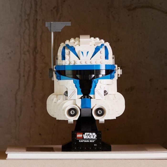LEGO® Star Wars 75349 Le Casque du Capitaine Rex, Maquette à Construire pour Adultes