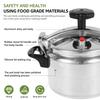 3-liter Pressure Cooker Aluminum Alloy Material with Safety Valve Anti Scald Handle for Safe Cooking Kitchen Cookware Accessory