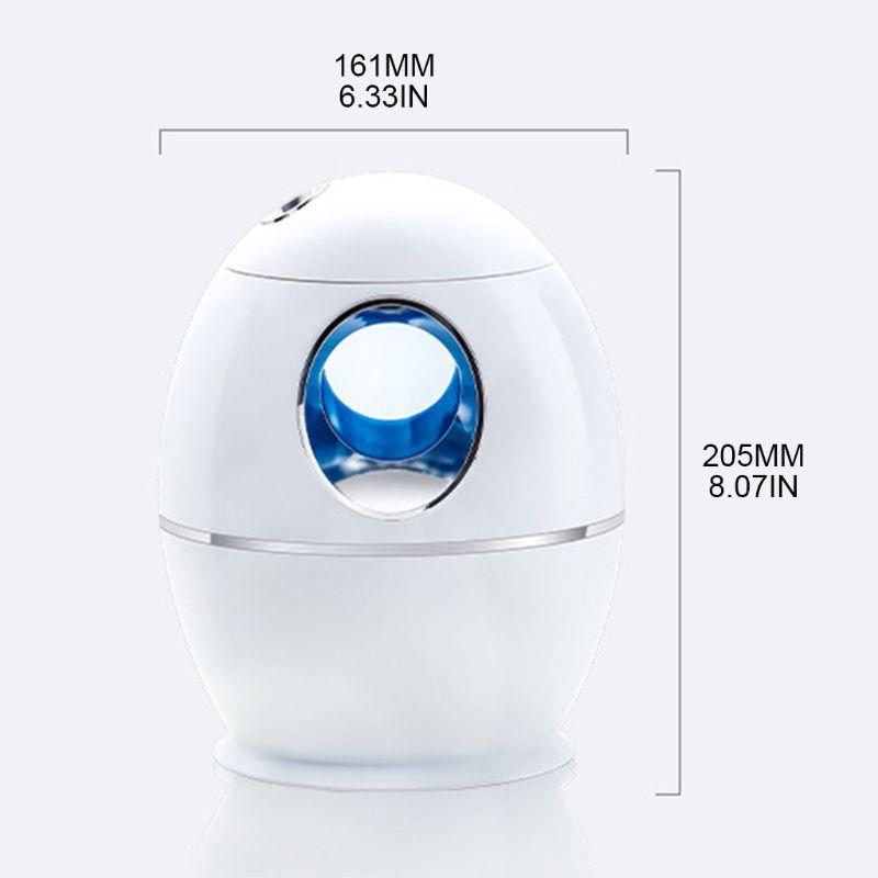 800ML Havoni namlagich 2 rejimli efir moyi diffuzori 7 ta LED yoritgichi bilan uy uchun