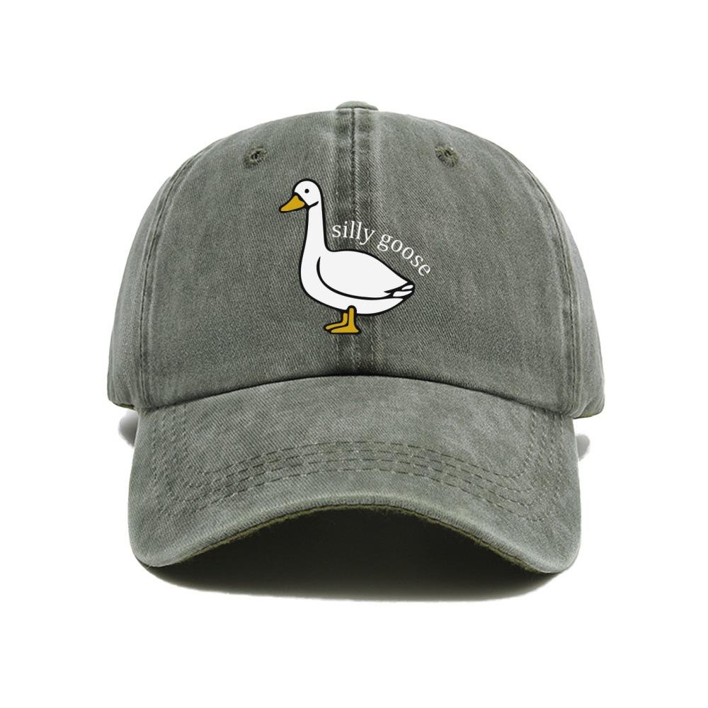 Cute Duck Design Baseball Cap, Graphic Hat, Casual Soft Top Baseball Cap For Men & Women, Fashion Accessories For Daily Wear