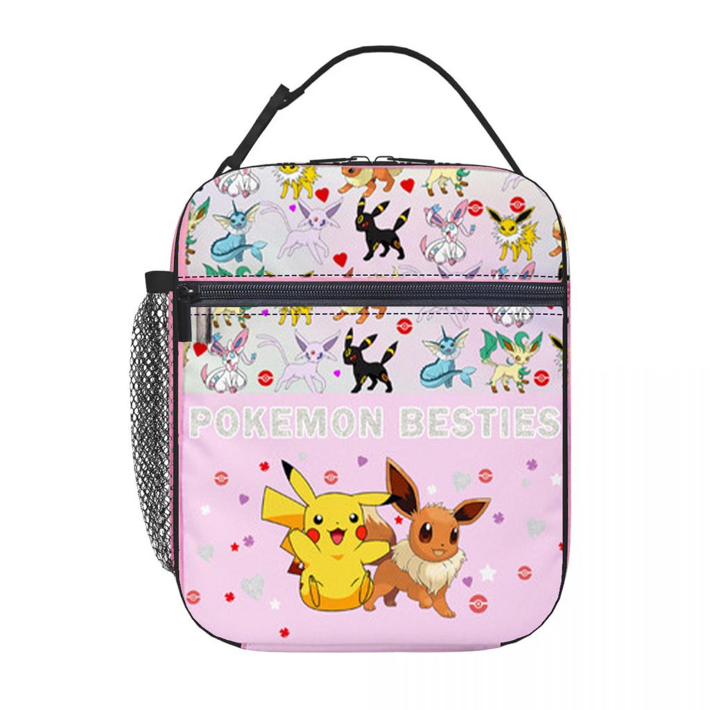 Cartoon Large-Capacity Lunch Box Bag, Thermal Insulation Bag, Portable Bento Bag, Student Thickened Aluminum Foil Lunch Bag