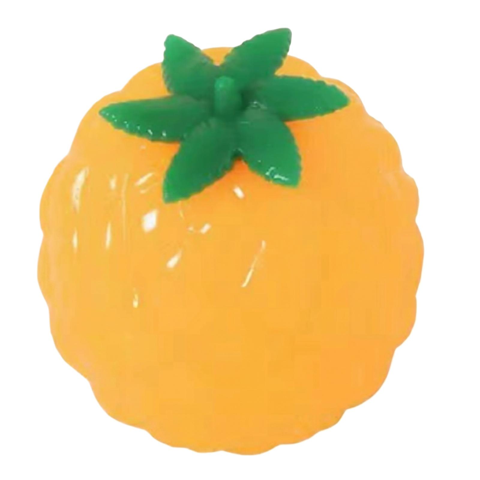 

Squeeze Toy Tomato Shape Soft Slow Rising Stress Relief Sensory Toy for Hand Exercise and Relaxation One Size