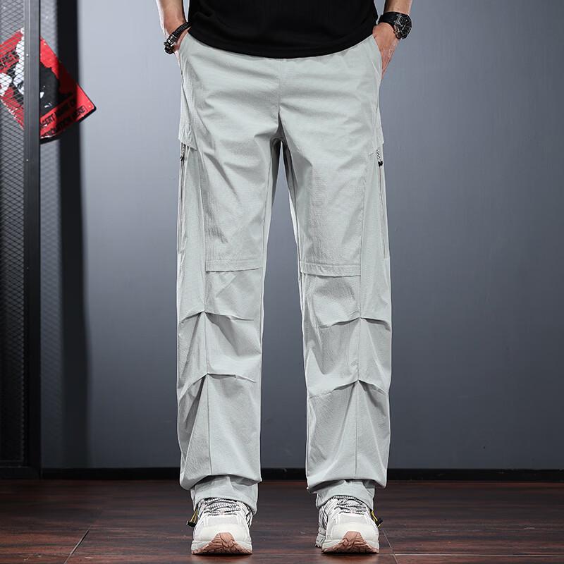Jieleinuo Men's Outdoor Straight-Leg Casual Trousers