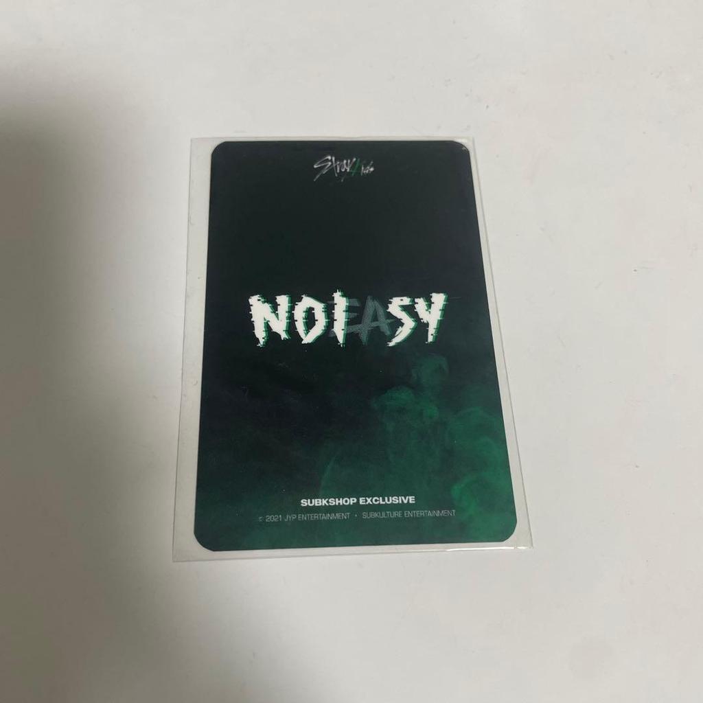 [USED] StrayKids Reno Trading Card Noeasy Subk