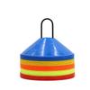 Cônes Disques Épais Marqueurs d'Entraînement Sportif pour Football Basketball Exercices d'Agilité - Cônes d'Obstacles pour Terrain de Sport Circulation, Multicolore