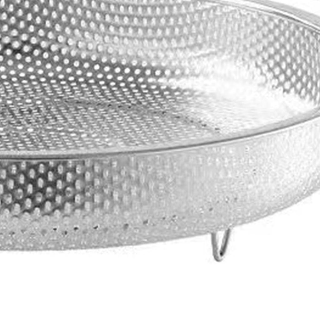 Pan Steaming Basket 22.5cm Universal Round Shape Stainless Steel Vegetable Steaming Basket