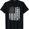 Trucker American Flag Semi Truck Driver 18 Wheeler T Shirt