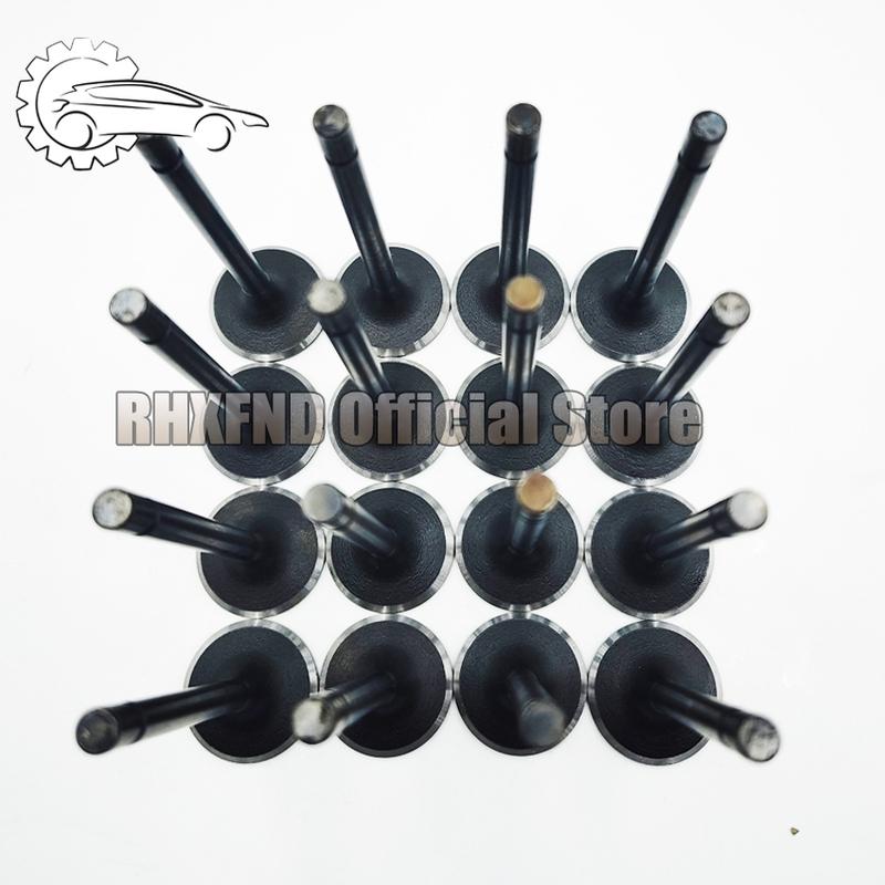 D4EA Intake Valve and Exhaust Valve For Hyundai SANTAFE TUCSON TRAJET ELANTRA 2.0L L4 16V 22211-27000 22212-27000