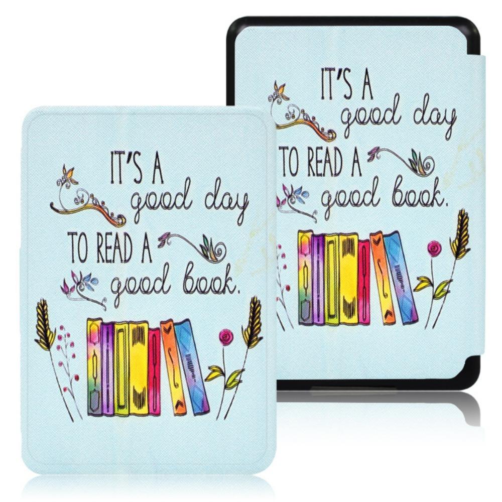 Husa 2024 Kindle Paperwhite 6543 Copertă Pictată Manual pentru 2022 Kindle Basic 658 558 Husă Protectoare