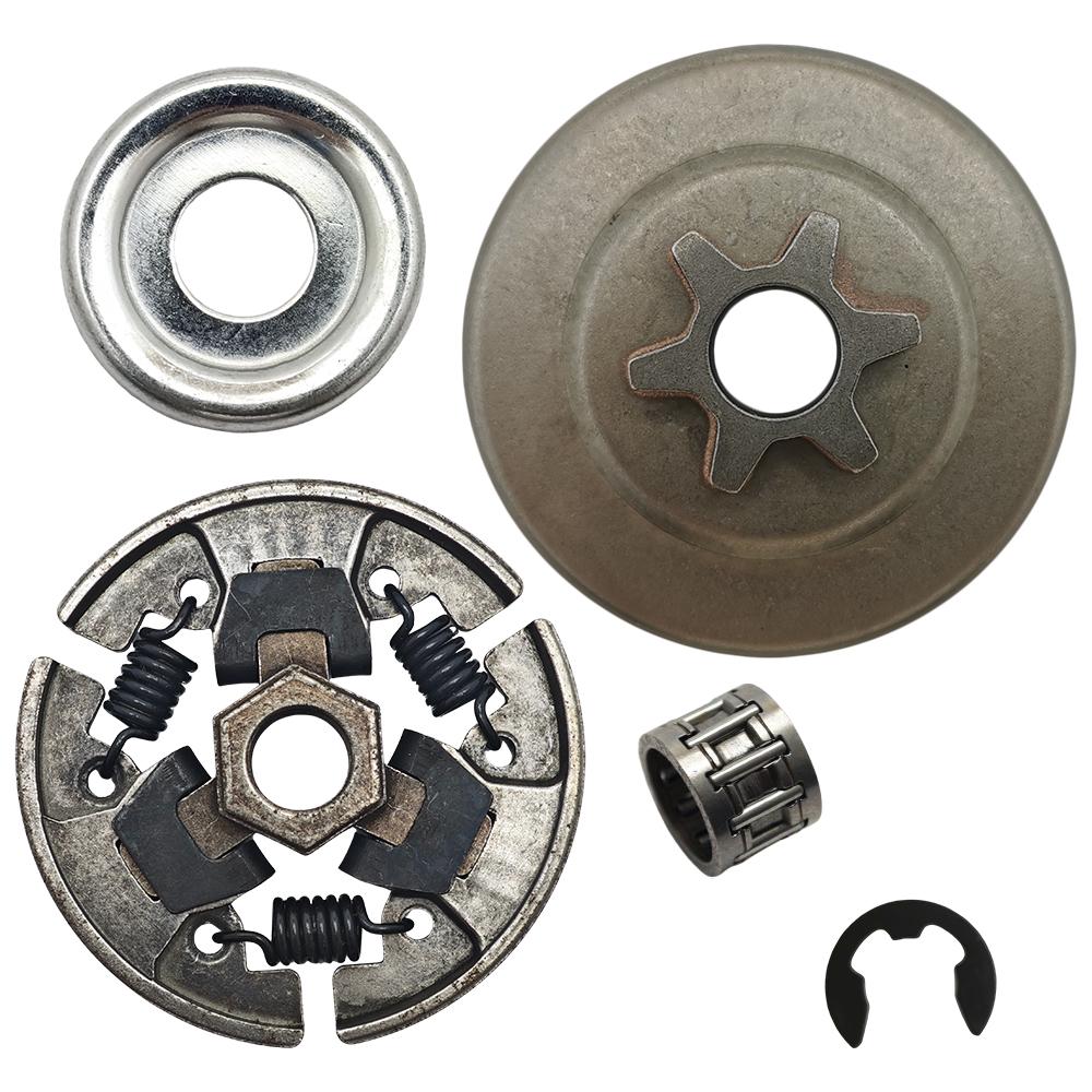 3/8"- 6T Clutch Drum Sprocket Kit for Stihl MS181 MS181C 1139 160 2000 Chainsaw Replacement Parts 1139 160 2000
