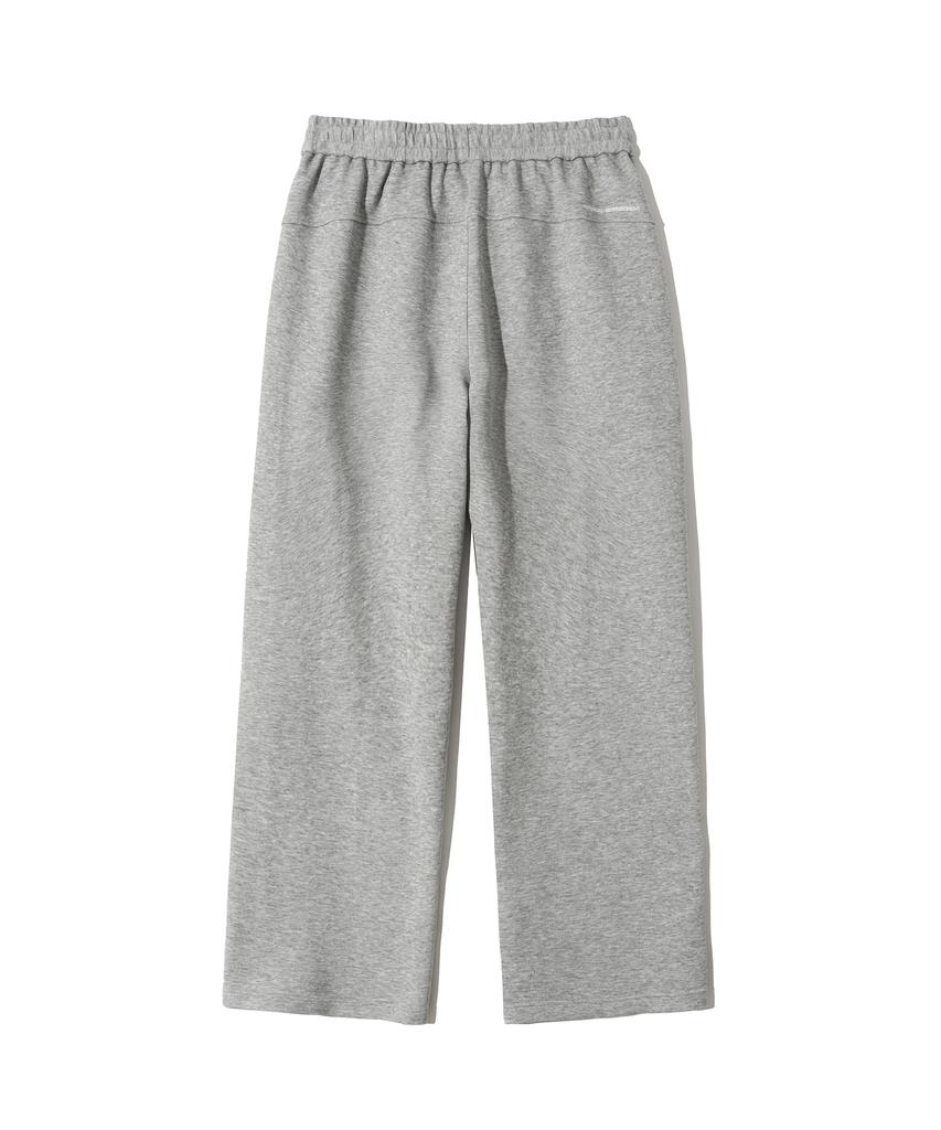 Beoteopeullaiseupocheuweeo Original Logo Two-Tuck Sweatpants Gray