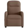 VidaXL Fauteuil inclinable Marron Tissu 4015526