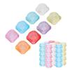40Pcs Sample Containers 3ml 8 Different Colors Good Airtightness Exquisite Portable Makeup Container for Travel