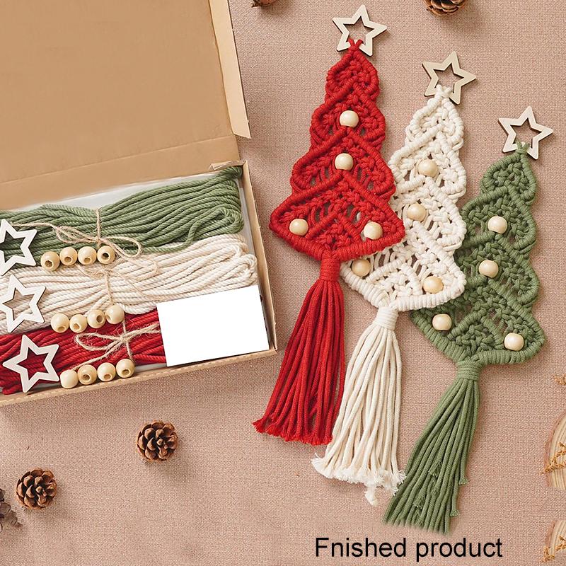 

Набор для рукоделия в подарочной коробке 3 шт. Идеально подходит для семьи и друзей Красный Зеленый Белый Ручная работа Доступно несколько вариантов C