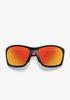Volcano UV Matte D.Franklin Sunglasses, Protection, Black/Mirror Red, Men's & Women's