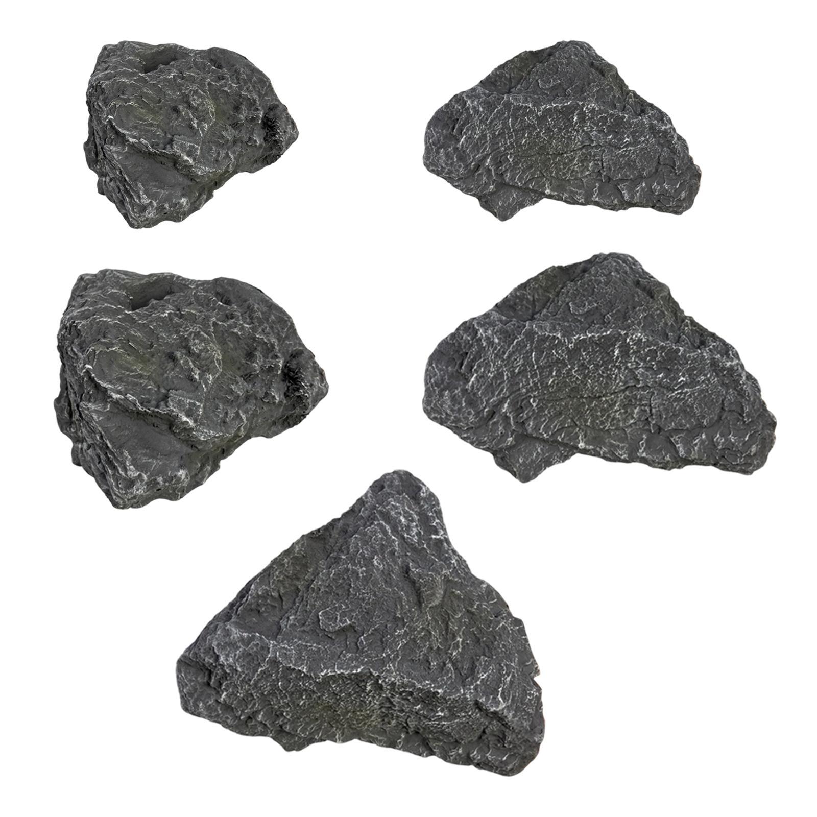 Artificial Stone Decor Simulation Rockery Rock Ornament Artificial Landscape 28cmx25cmx12cm