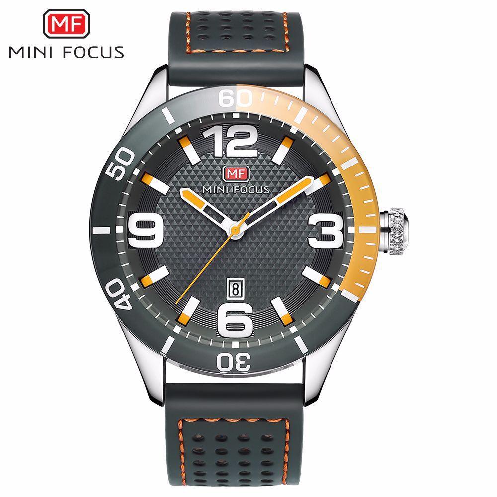 Men's Sports Watch Japanese Movement Calendar Luminous Waterproof