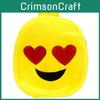 Adorable Cute Smile Emoji Face Backpack For Kids Crafted With Plush Material