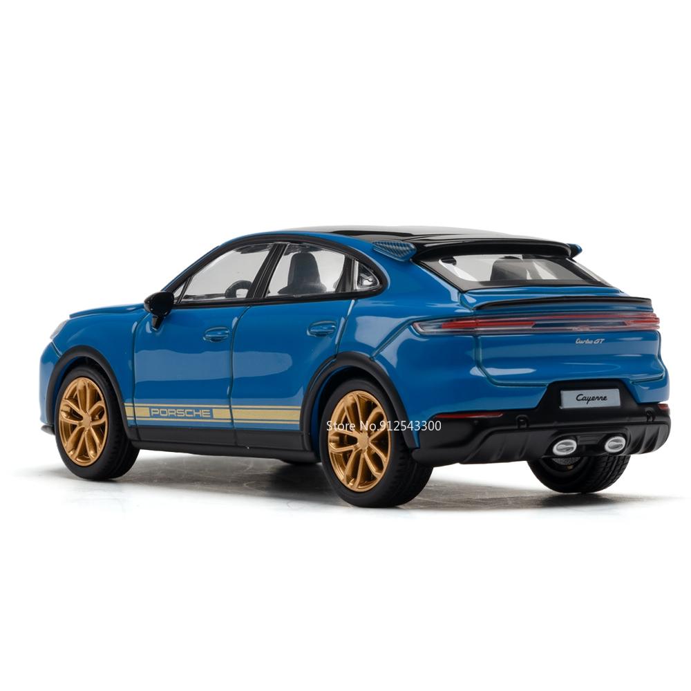 1:64 Series Cayenne Turbo GT SUV Model Toy Car Alloy Body Strong Durable Doors Opened Off-road Vehicle Models Collection Gifts