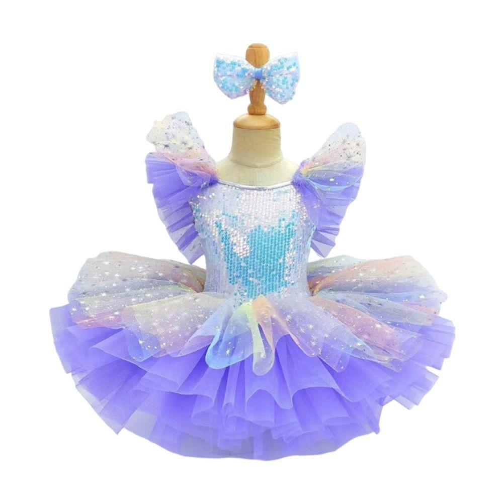Romantic Ballet Tutu Skirt Puffy Princess Dress Fashion Performance Costume  Dance