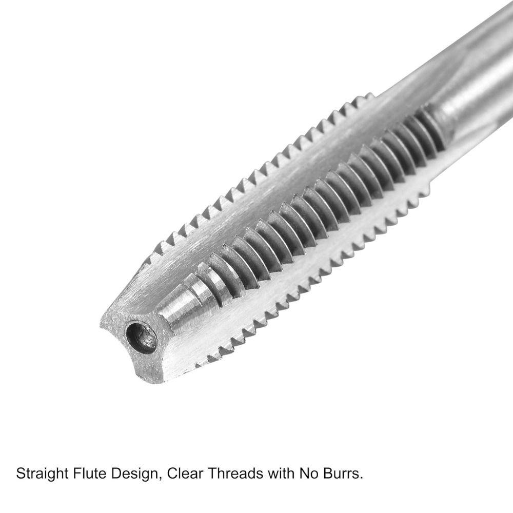 5pcs Straight Flutes Hand Threading Tap Set High Speed Steel  High-quality