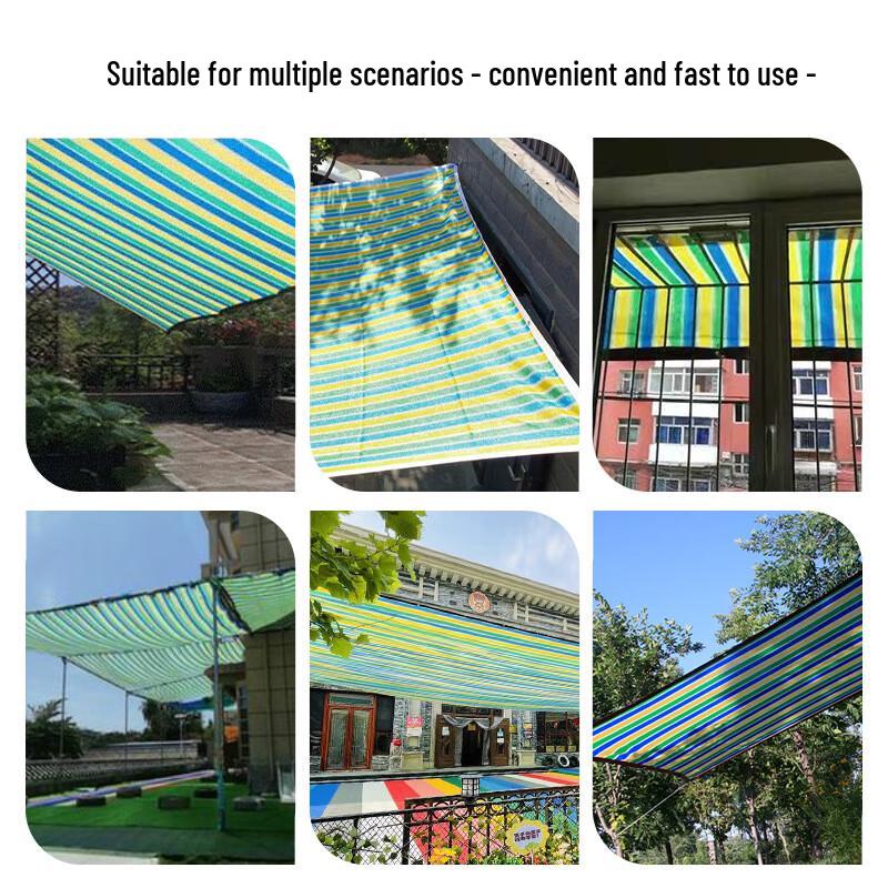 Heavy-Duty Colored Sunshade Net
