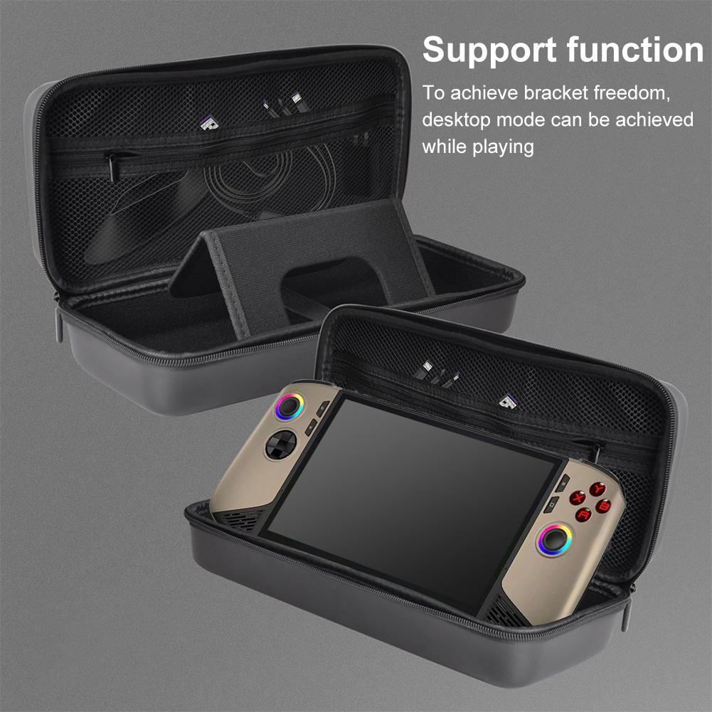 EVA Hard Carrying Case Waterproof Travel Console Handheld Carrying Case Pouch Protective Case for MSI Claw 8 for MSI Claw 8 AI+ nero